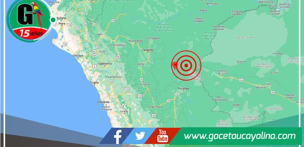 Contamana fue sacudida por un sismo de magnitud 5.0 durante la madrugada de hoy