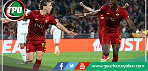 Roma aprovechó su oportunidad y tomó la delantera frente a Bayer Leverkusen