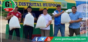 Entregan 10 mil alevinos de “paco” a piscicultores del distrito de Huipoca 