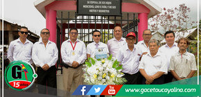 Rinden Homenaje póstumo al tres veces alcalde de la provincia de Ucayali