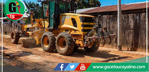 Municipalidad de Manantay arregla calle las Almendras del A.H. Primavera I Etapa 