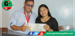 Entregan certificados a más de 200 jóvenes de Contamana promoviendo el emprendimiento