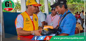 JJ.VV. reciben uniformes para luchar contra la inseguridad ciudadana en Manantay