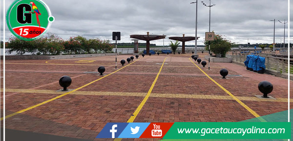 Se inicia prueba de funcionamiento de instalaciones de servicios de agua y electrificación del Bulevar de Yarinacocha 