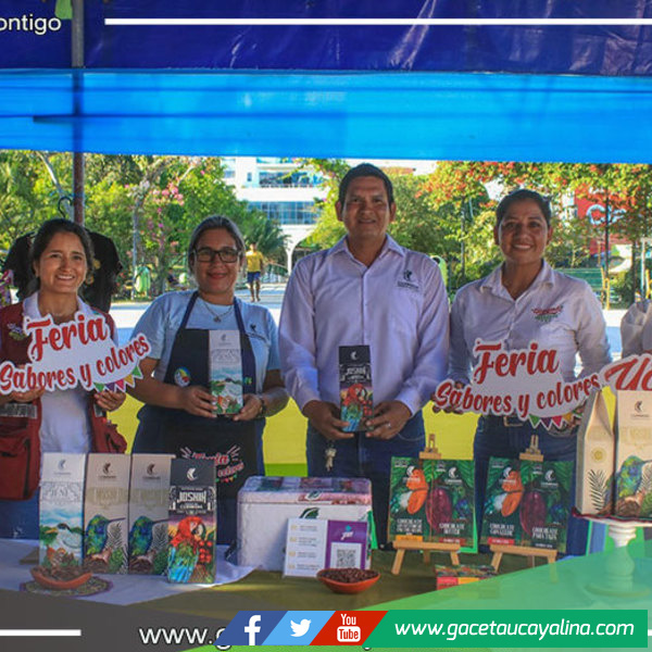 Plaza de Pucallpa fue escenario de cuarta edición de la feria “Sabores y Colores” 