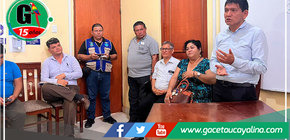 GOREU presentó a nuevo director de la DIRESA Ucayali 