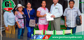 Municipalidad de Manantay entregó donación de sillas a la I.E.I. “Luz Divina” 