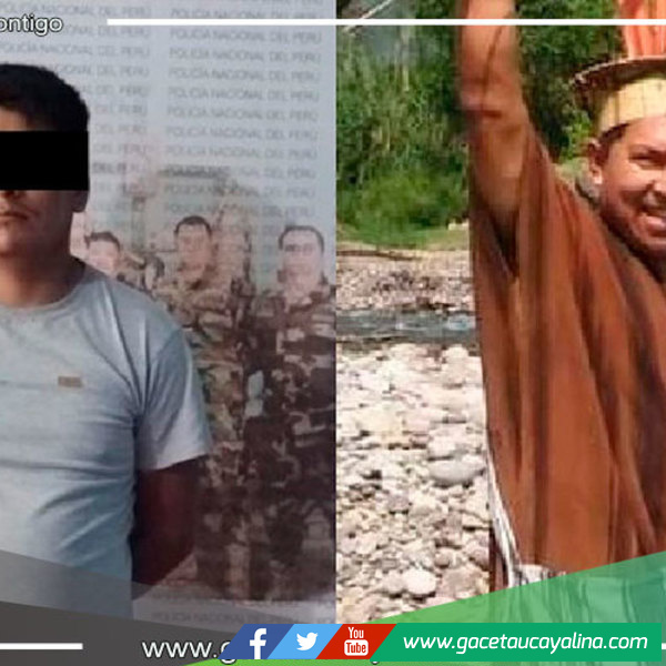 El presunto asesino del líder asháninka Santiago Contoricón ha sido llevado a Mazamari