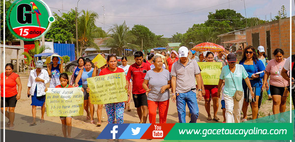 Alcalde de Manantay se reunió con los vecinos de los AA.HH. Nuevo América y Sargento Lores 