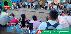 Funcionarios del GOREU y dirigentes se reúnen para evaluar trabajos de arreglos 