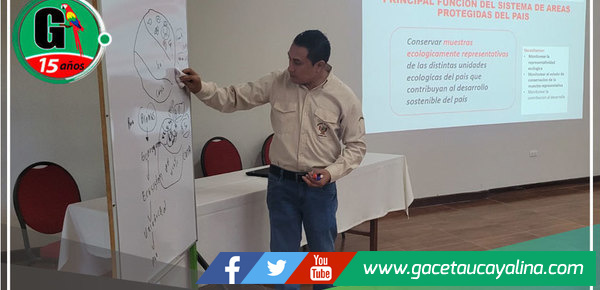 Capacitan a guardaparques de ACR Imiría  