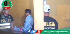 Padre de congresista loretana fue recluido anoche en penal de varones de Iquitos