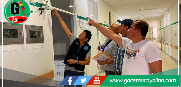 Autoridades supervisan operatividad del hospital de Atalaya  