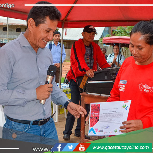 Programa “Lurawi Perú” fue productivo en Manantay 