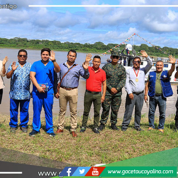 Buque tópico “Raumis” zarpó hacia el bajo Ucayali para continuar desarrollando campaña de acción social 2023 