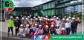 Alumnos de la Universidad Agraria la Molina de Lima realizaron Pasantía en Ocho Sur