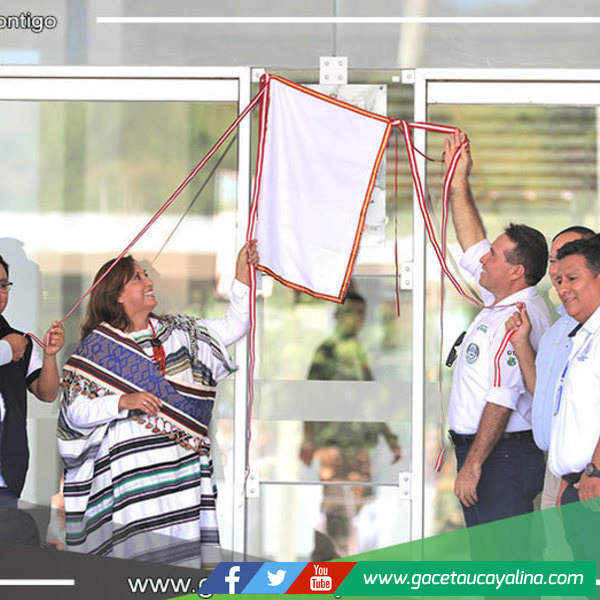 Presidenta de la República Dina Boluarte imaugura Hospital de Atalaya