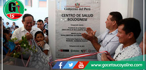 Gobernador regional inauguró Minihospital de Bolognesi