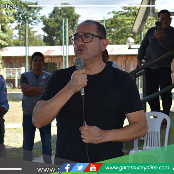 Visita técnica del secretario de demarcación territorial de la PCM en Oventeni