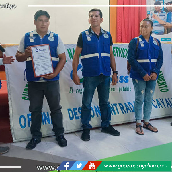 Sunass reconoce a Jass Nueva Libertad de Curimaná por buenas prácticas de saneamiento rural