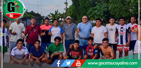 Inician trabajo de levantamiento topográfico para mejoramiento de losa deportiva en Padre Abad