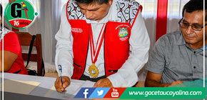 Alcalde de Sepahua firma resolución histórica de aprobación del nuevo Monto Único Consolidado