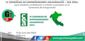 Este jueves 8 en Iquitos empieza la gran cita de empresas e instituciones comprometidas con el medio ambiente