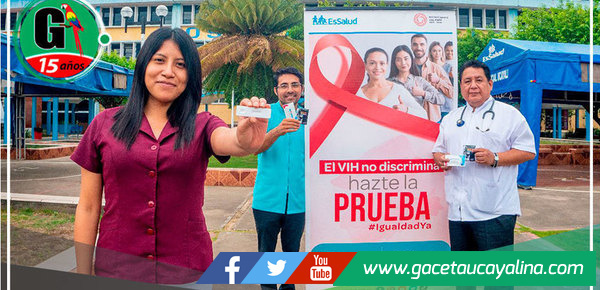 EsSalud Ucayali programa campaña de descarte de VIH con pruebas rápidas