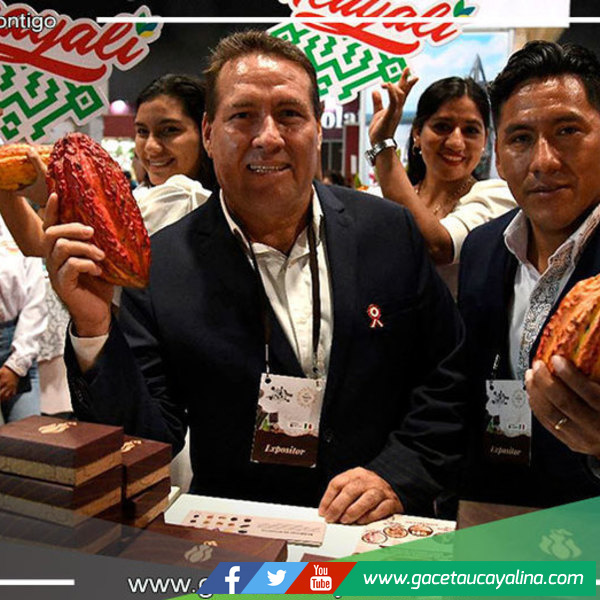  Región Ucayali exhibe con orgullo sus productos de cacao en importante evento internacional