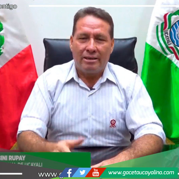 Gobernador regional de Ucayali aclara sobre información imprecisa por algunos medios de Comunicación