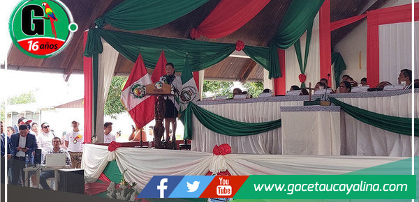 Alcaldesa de Yarinacocha anuncia I Audiencia Púbica de Rendición de Cuentas 2023