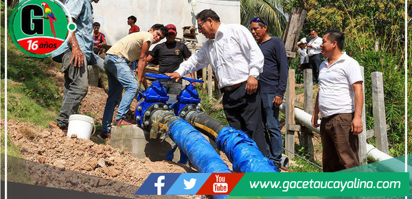 Alcalde de Contamana supervisa instalación de nueva electrobomba para mejorar servicio de agua