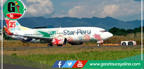Vuelo de Star Perú realiza aterrizaje de emergencia en Tarapoto por desperfecto técnico
