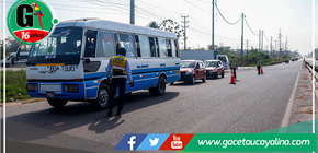 Realizan operativo contra el transporte informal en el Km. 10 Pucallpa