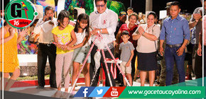 Alcalde de la Provincia de Ucayali inaugura mirador turístico en "Barrio Jerusalén"