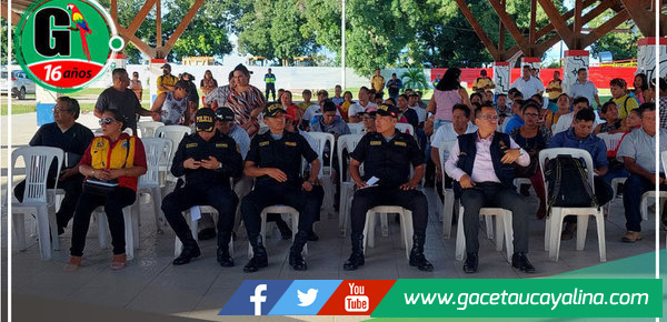 II Consulta Pública de Codisec en Yarinacocha