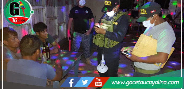 Megaoperativo Sorpresa en Bares y Discotecas de Tahuania