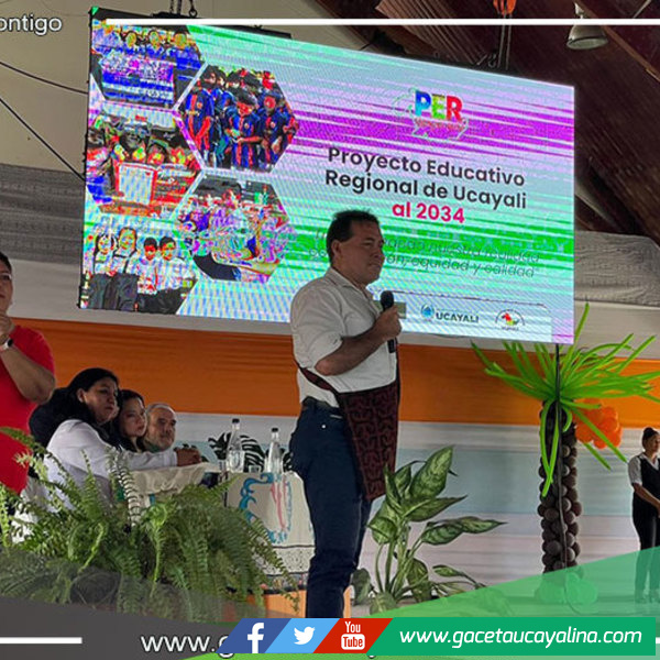 Ucayali lanzó Proyecto Educativo Regional al 2034 para mejorar la calidad de la educación 