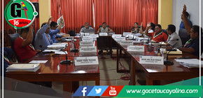 Consejo regional aborda solicitudes de la población ucayalina