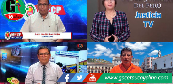 Noticieros y Medios de Comunicación saludaron a Gaceta Ucayalina por sus 16 Años 