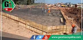 Yarinacocha: Puente Andalucía se encuentra en un avance de más del 25%