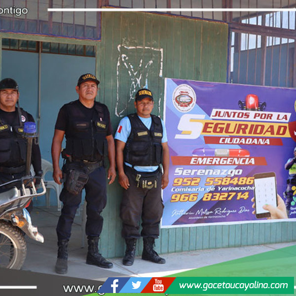 Yarinacocha cuenta con tres casetas de auxilio rápido y próximamente tendrá 16 más 