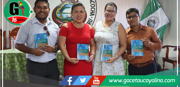 Presentan libro sobre derecho comercial elaborado por estudiantes de la UNU