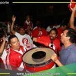 Hinchada peruana realizó banderazo previo al duelo contra Brasil