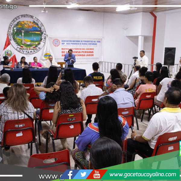 Exitoso Primer Ciclo de Conferencias en Ucayali sobre Libertad de Expresión y Ética Periodística