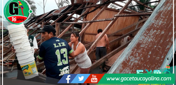 Desastre en Puerto Inca: Más de 70 Viviendas Colapsan por Fuertes Vientos y Lluvias
