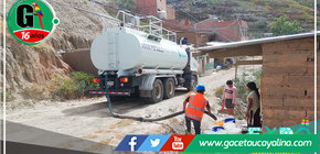 Pobladores de asentamientos humanos de Huánuco reciben agua