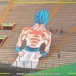 Hinchada de Sporting Cristal prepara mosaico de Goku ante Universitario 