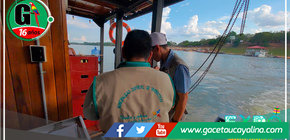 MDY realiza operativo de supervisión de emisión de residuos a balsas flotantes 