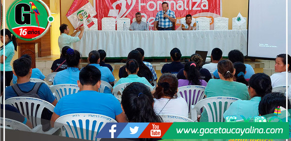 Atalaya: GORE-Ucayali continúa jornadas de capacitación en material laboral